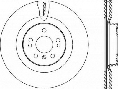 OPEN PARTS bdr229420 -  Тормозной диск
